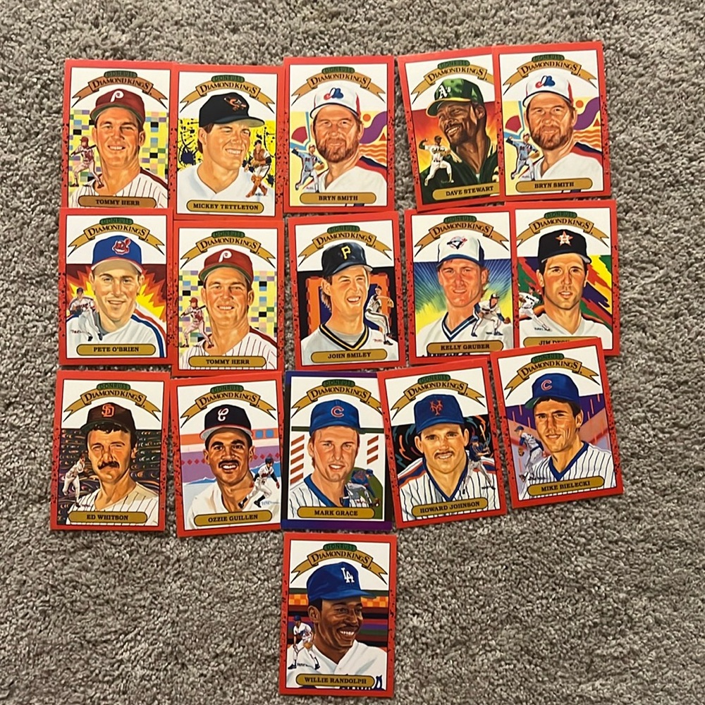 Donruss Diamond Kings baseball cards 1989